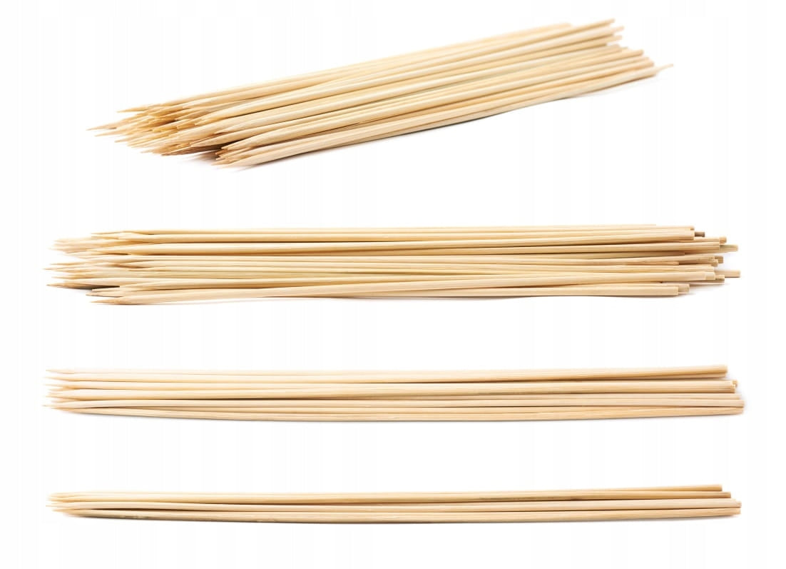 Bamboo pins 60 cm 6 mm /2000 pcs/ , natural Material bamboo