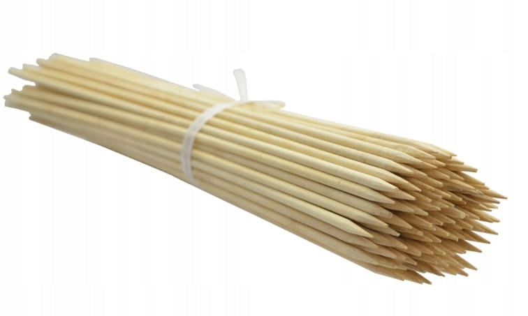 Bamboo pins 60 cm 6 mm /2000 pcs/ , natural