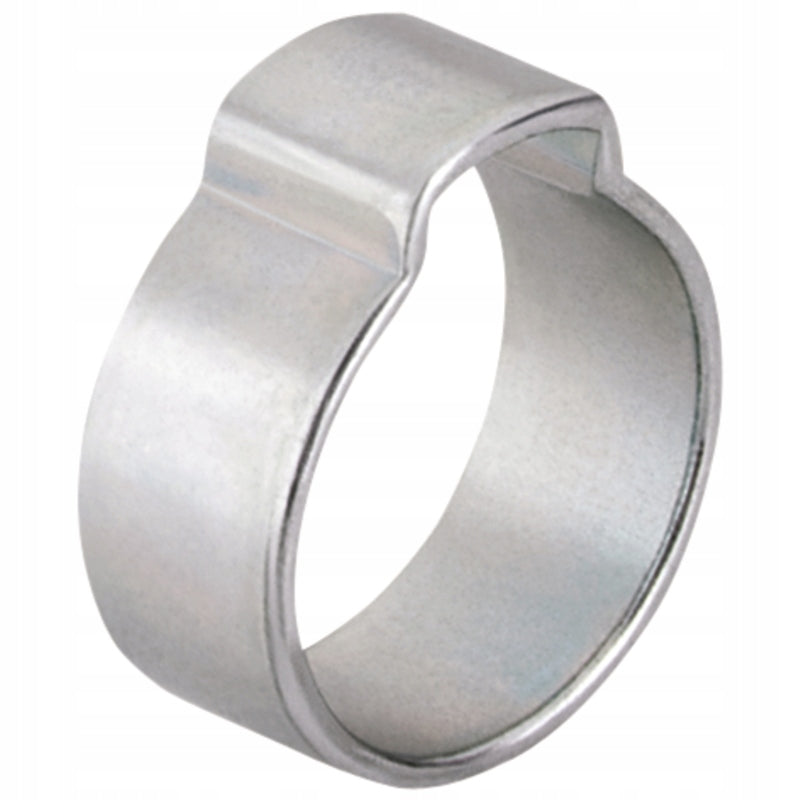 Band clamp with one ear clamp silver diameter 11mm-13mm x1 pcs.