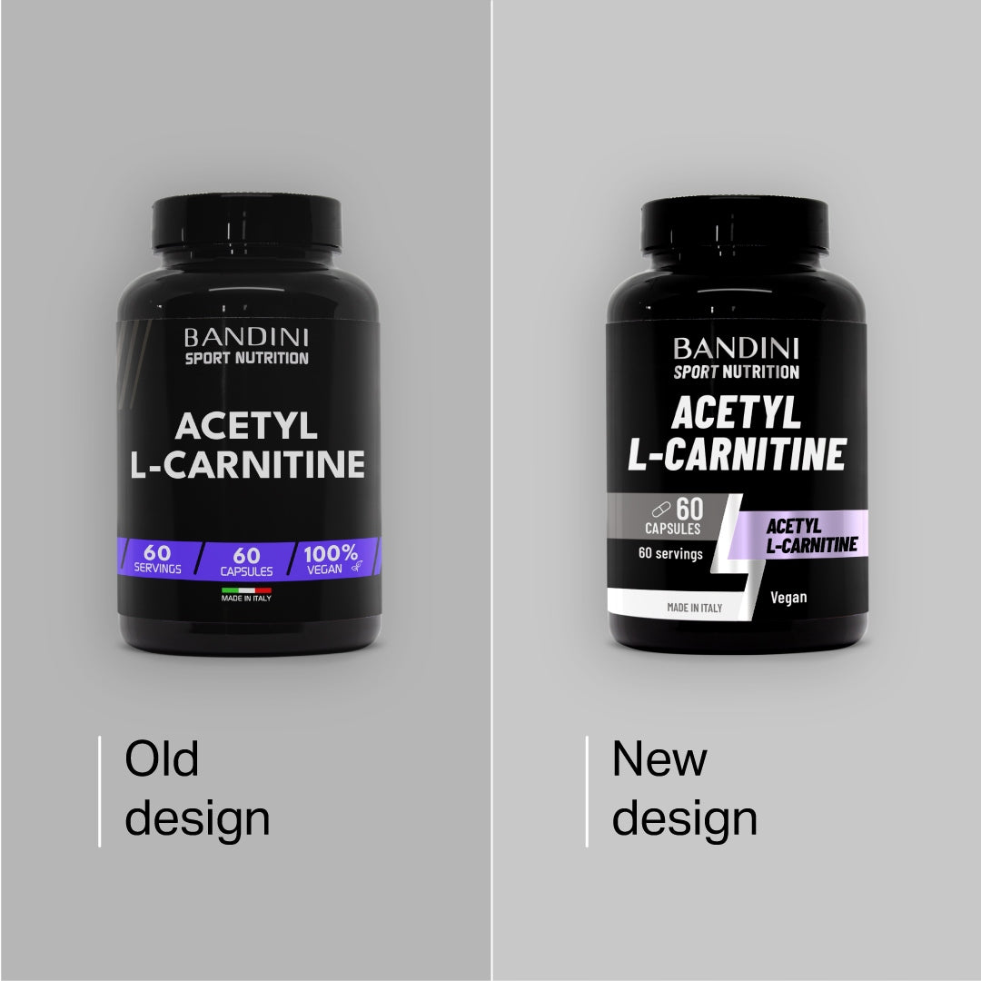 Bandini Acetyl L-CARNITINE 1000mg per Serving | 60 Vegan Capsules Expiration date at least 1 year from the date of purchase
