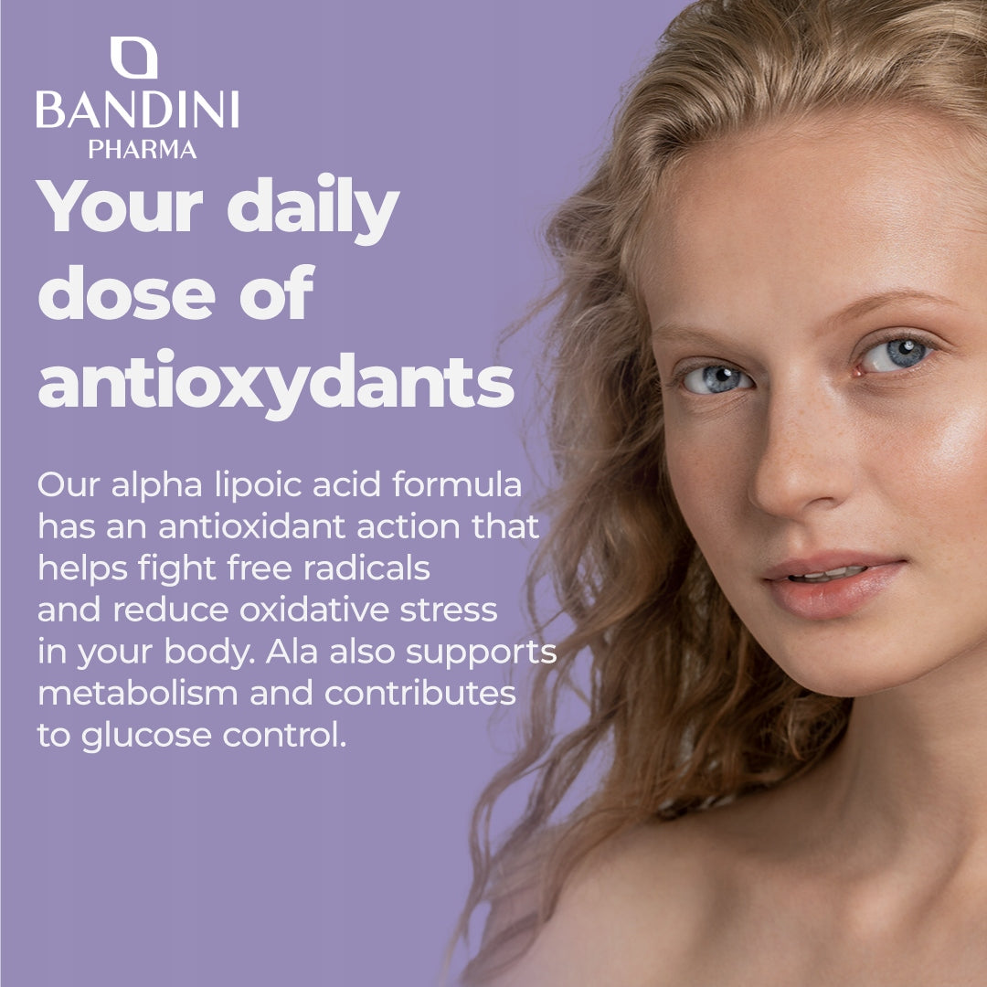 Bandini Alpha Lipoic Acid 650mg | 120 High Power ALA Capsules for Vegans Brand no brand