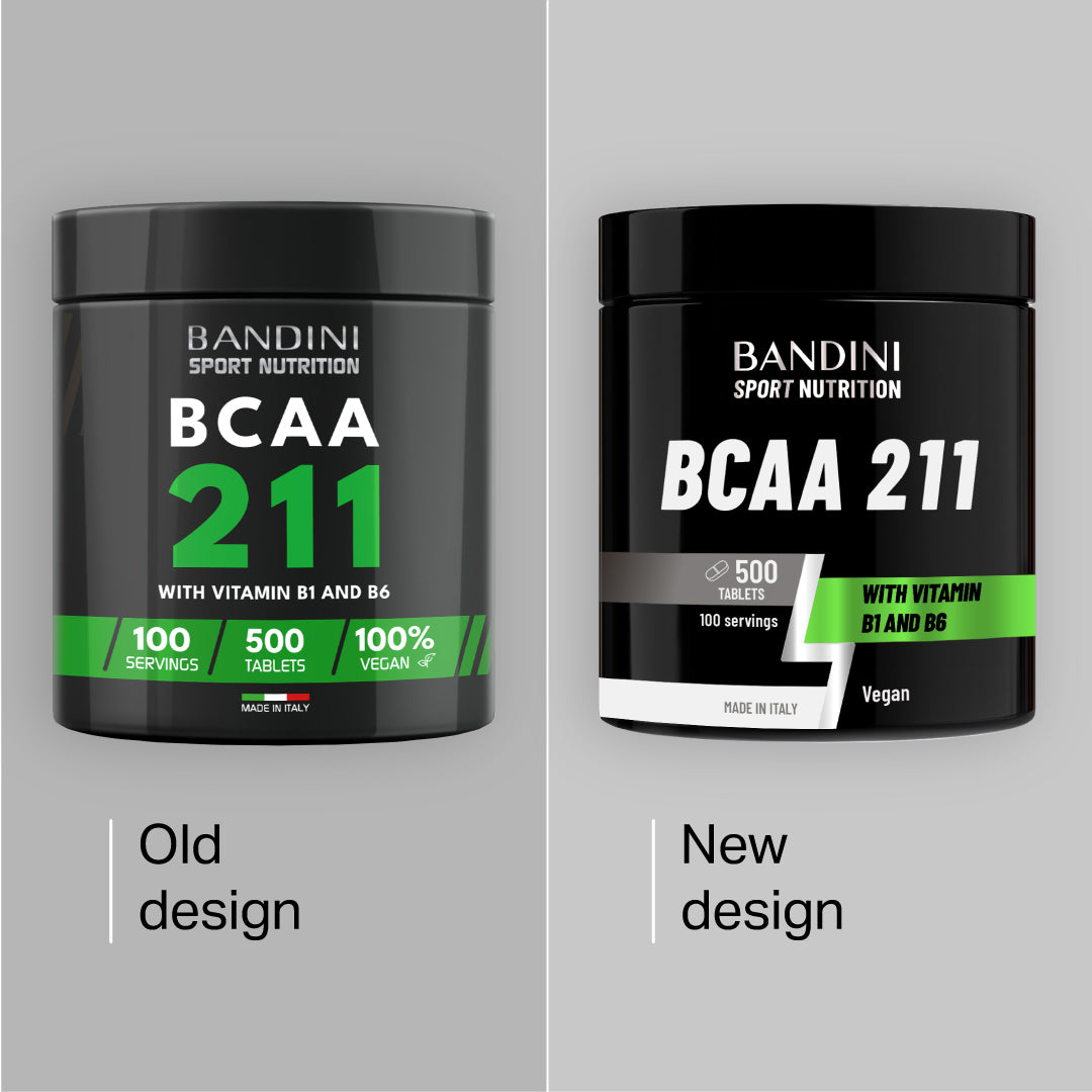 Bandini BCAA 2:1:1 3000mg per Serving | 500 Vegan Tablets Pre Workout Expiration date at least 1 year from the date of purchase