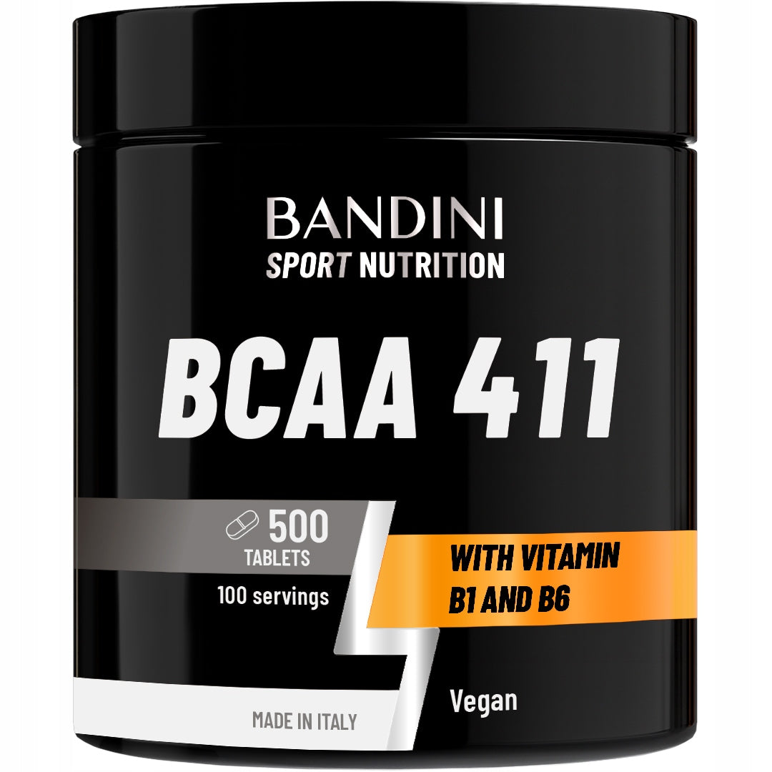 Bandini BCAA 4.1.1 500 Tablets - Branched Chain Amino acids bcaa 4.1.1