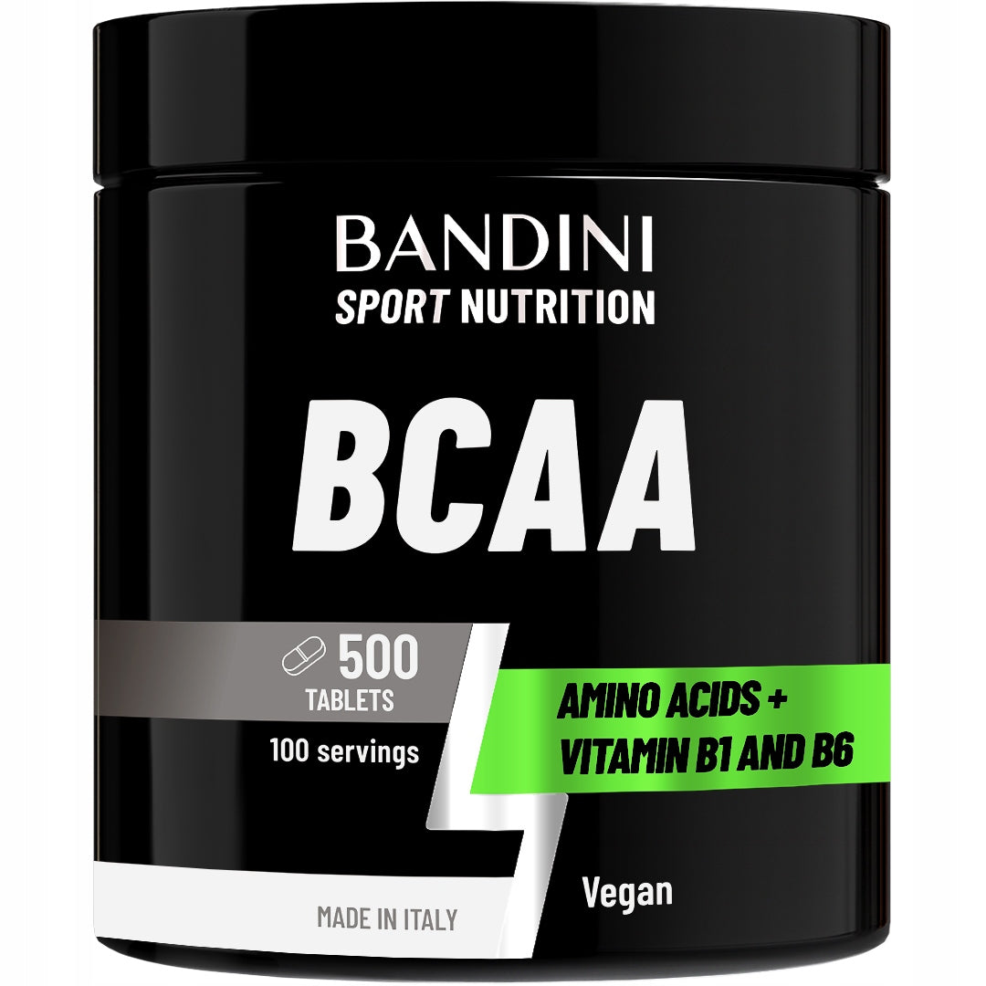 Bandini BCAA with Vitamin B1 and B6 | Muscle Recovery | For Gym, 100% Vegan