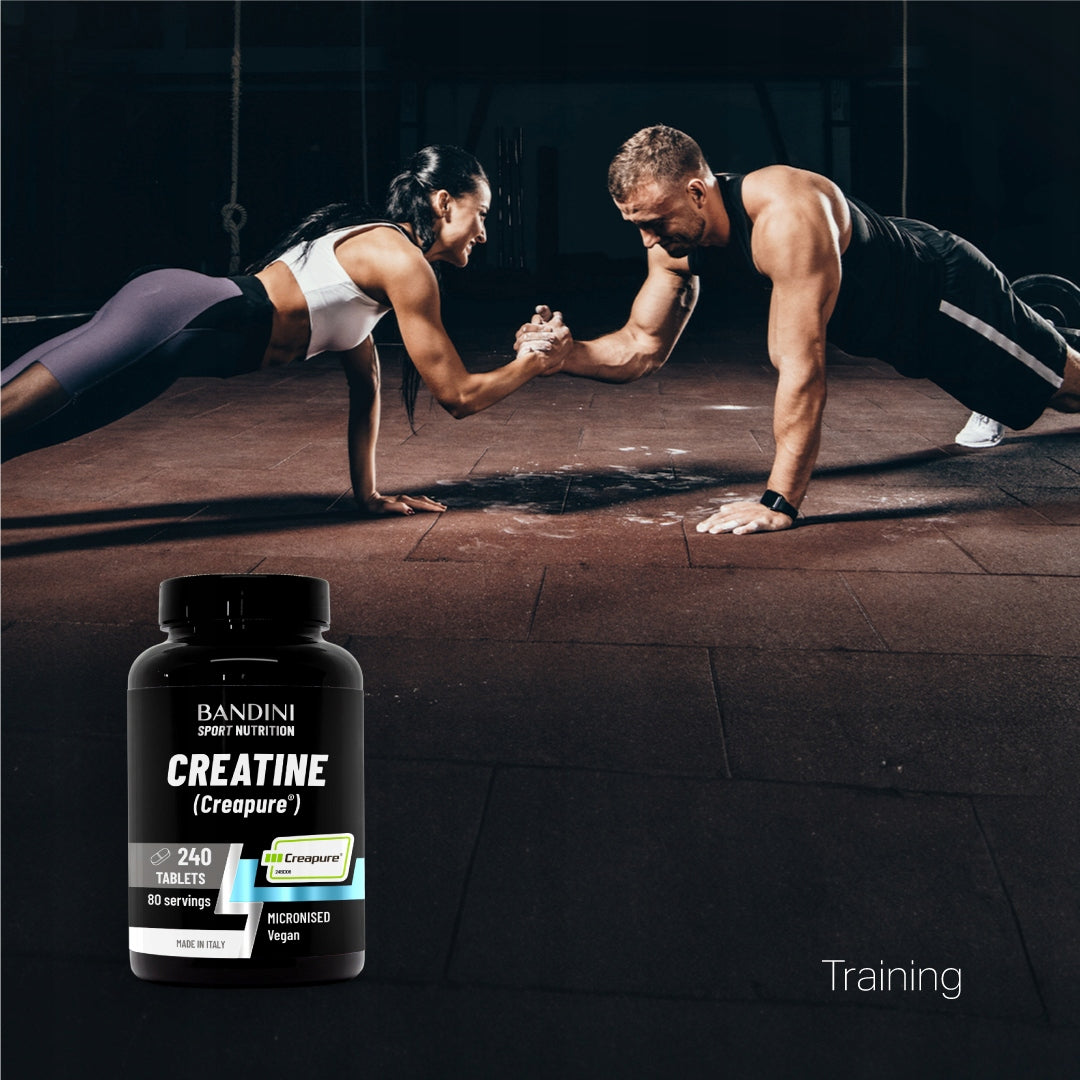 Bandini CREAPURE Creatine 240 Tablets | 100% Vegan | Gym and Pre Workout Brand no brand