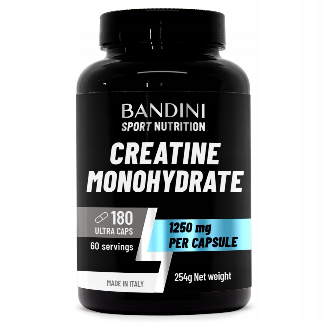 Bandini Creatine 180 Capsules Unflavored bandini 157 g High Strength
