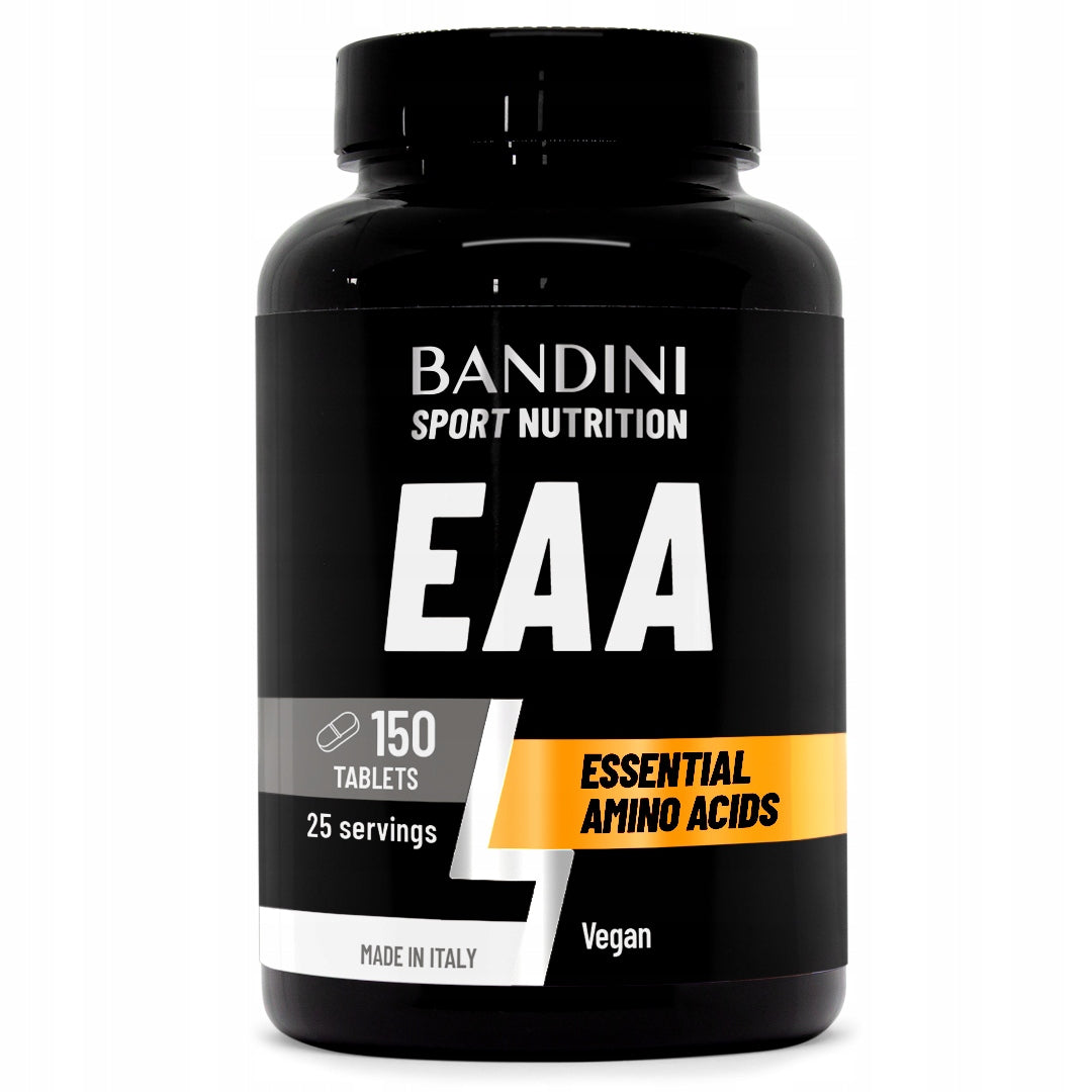 Bandini EAA Essential Amino Acids 1300mg | 150 Tablets | 9 EAA Complex