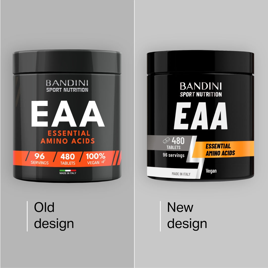 Bandini EAA Essential Amino Acids - 480 TABLETS for 96 Days Supply Expiration date at least 1 year from the date of purchase