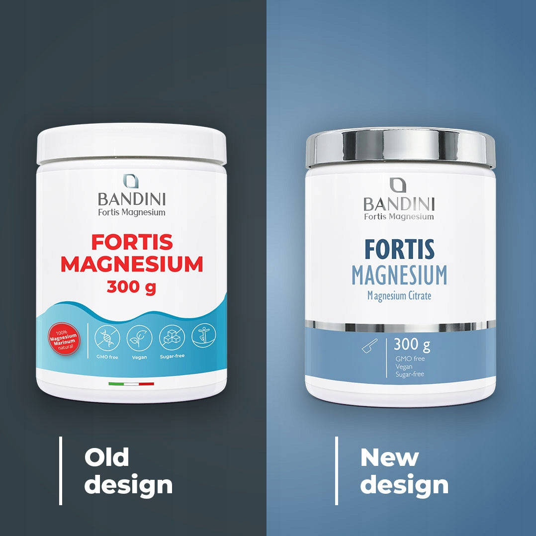 Bandini Fortis Magnesium 300gr Vegan - Complete Magnesium Powder Brand no brand