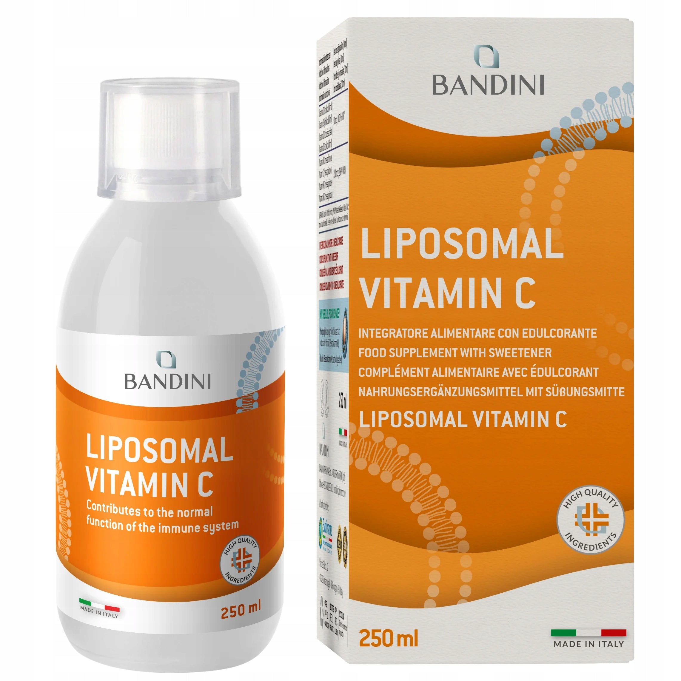 Bandini High-Dosage Liposomal Vitamin C 1000mg | 250ml | Immune Defense