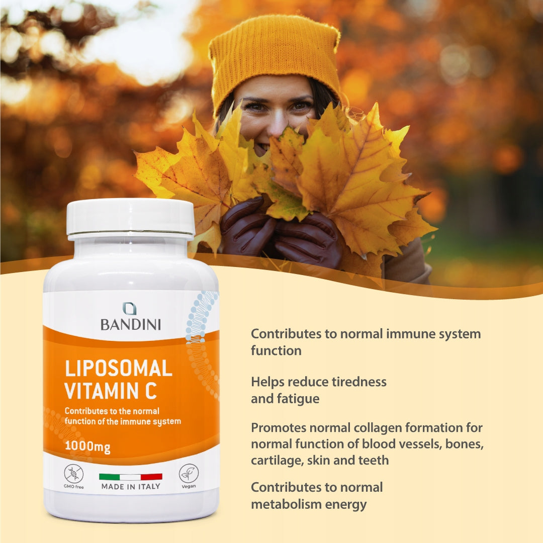 Bandini Liposomal Vitamin C 1000mg 180 vegan capsules Ascorbic acid EAN (GTIN) 8033162422450