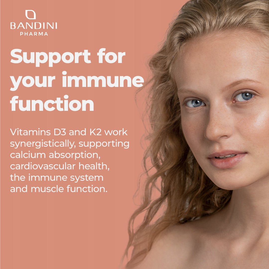 Bandini Vitamin D | 2000 IU/50 mcg Vitamin D3 Cholecalciferol 200 Tablets Brand no brand