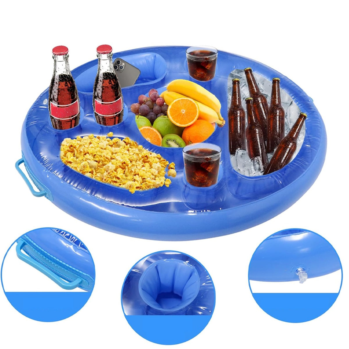 Bar Fridge Floating Inflatable Tourist Beer Storage Packaging status original