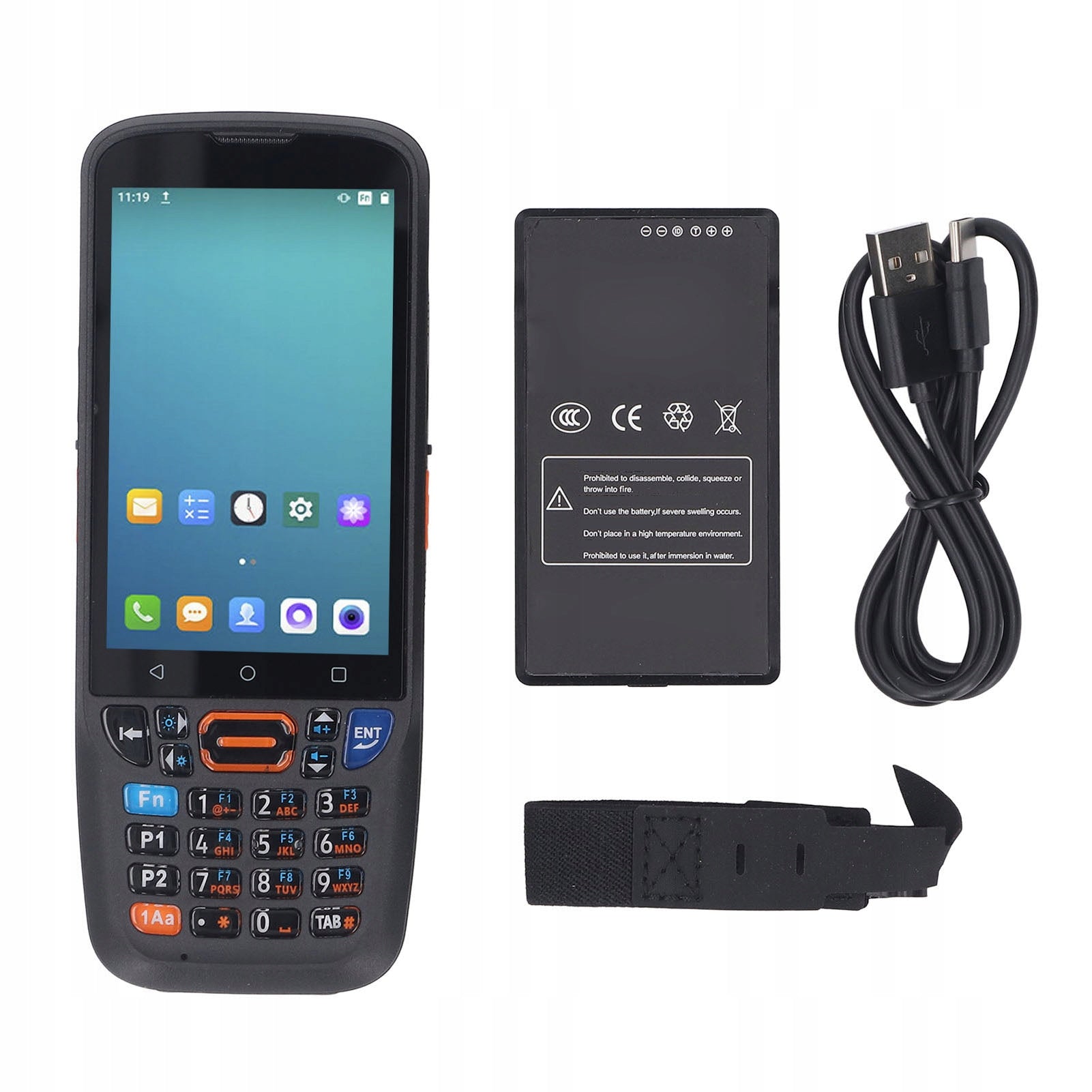 Barcode Scanner, Manual Data Terminal Portable, Drop Resistant Printing technology other