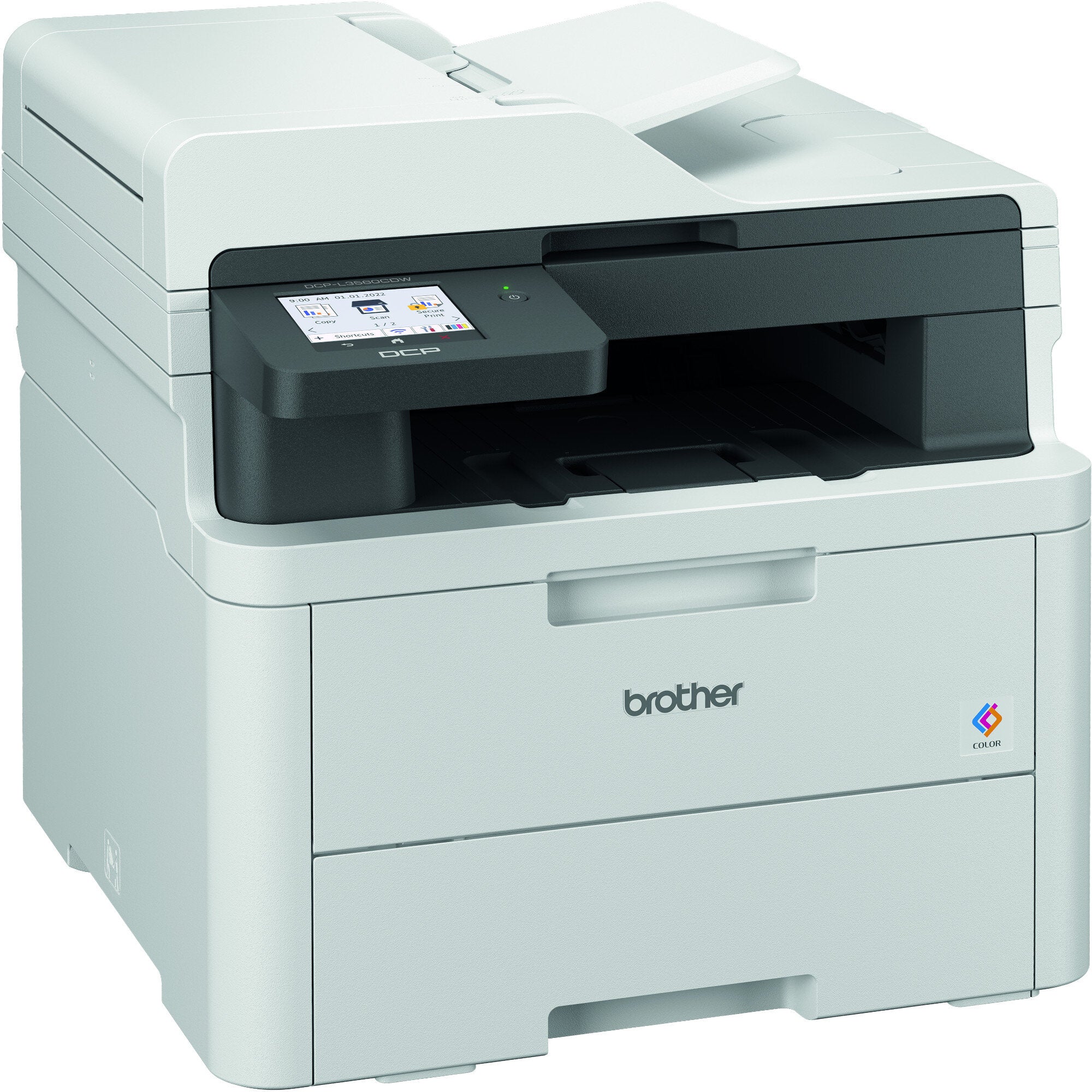 Barevná laserová tiskárna Brother DCP-L3560CDW s ADF, WiFi a duplexním Brand Brother
