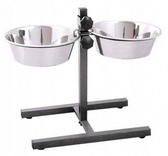 Barry King Bowls on stand reg. for dog 2x2,8l Device type set of two bowls