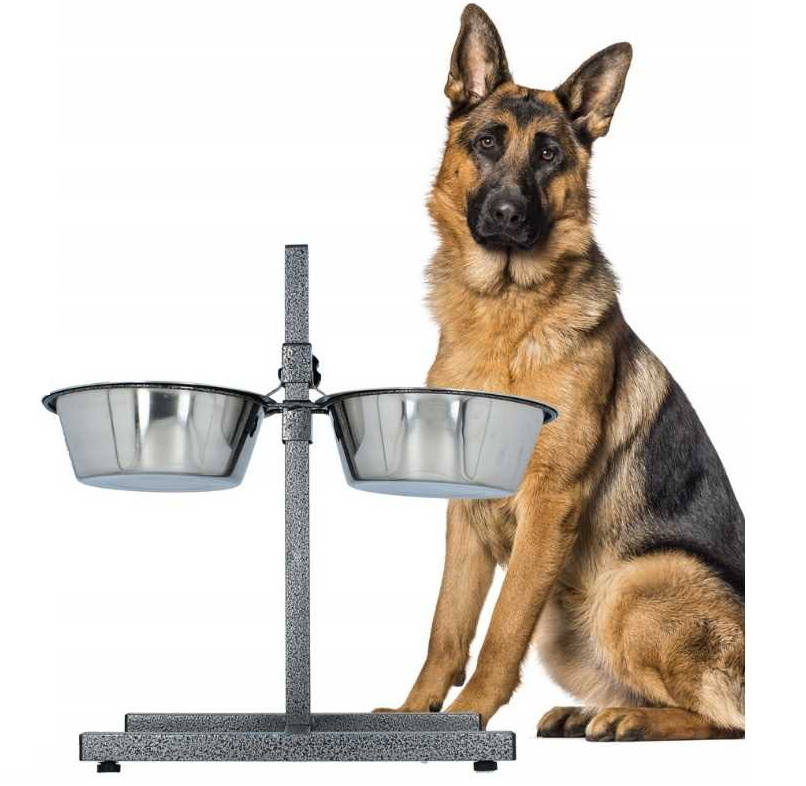 Barry King Bowls on stand reg. for dog 2x2,8l Type suspended
