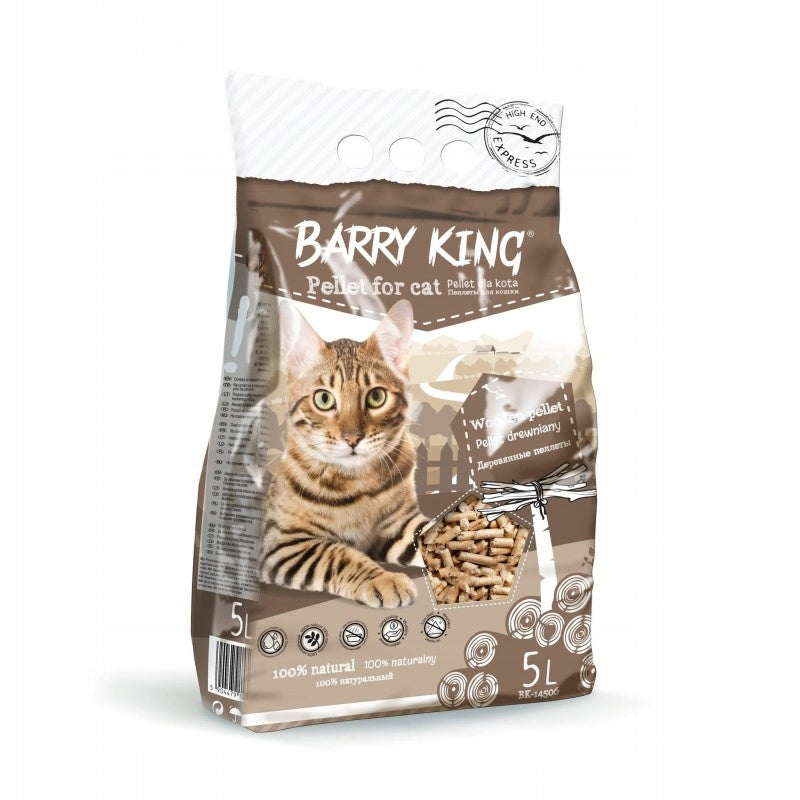 Barry King Pellet wooden cat litter 5l