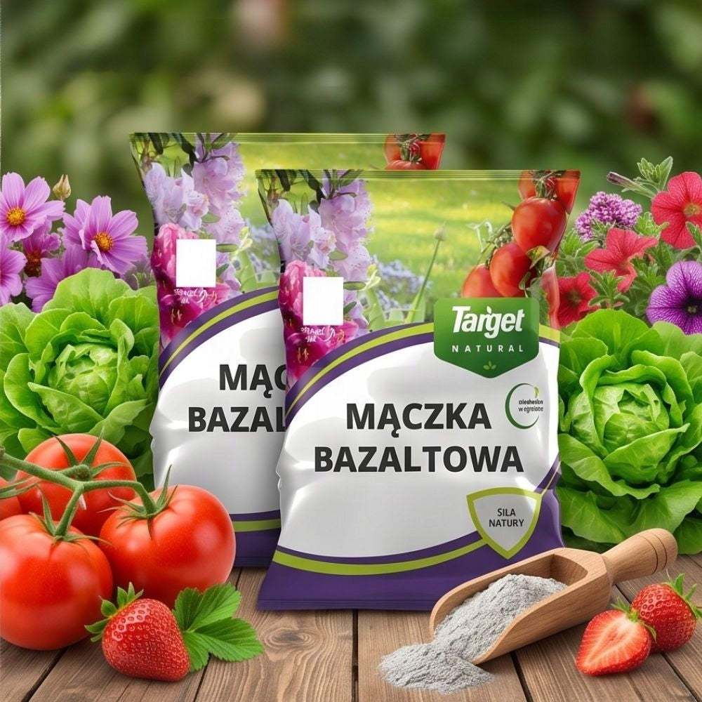 Basalt Flour Strengthens Plants Natural Snail Barrier TARGET 16KG Fertilizer type organic, natural