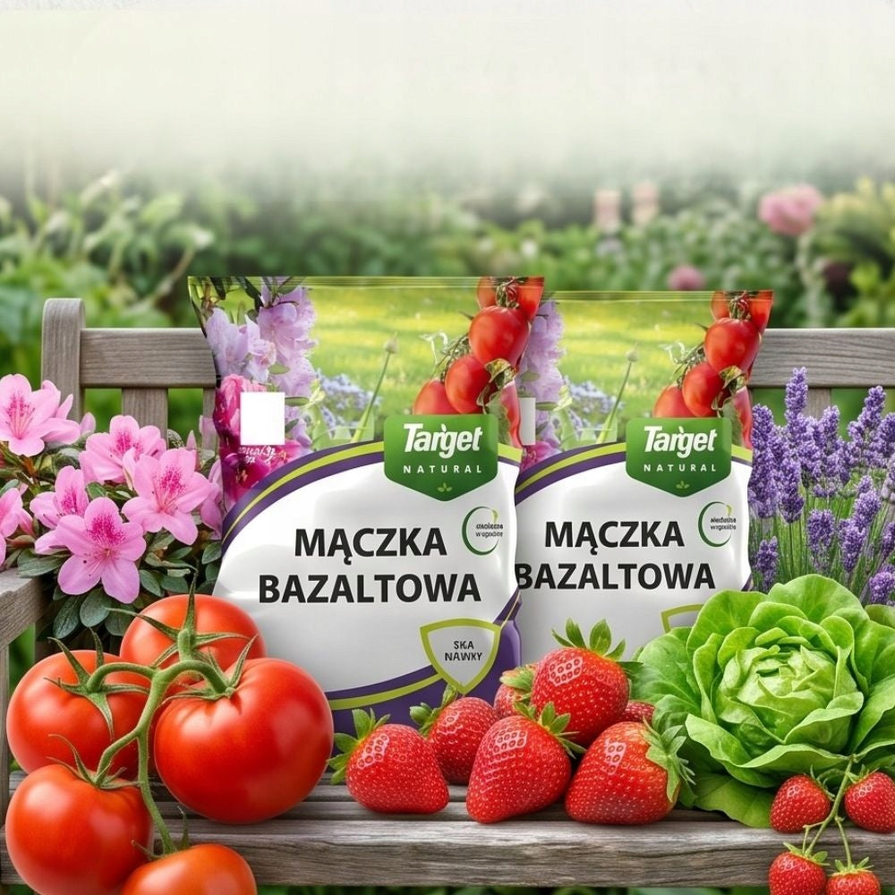 Basalt Flour Strengthens Plants Natural Snail Barrier TARGET 16KG Manufacturer code Mączka Bazaltowa Naturalna Ochrona