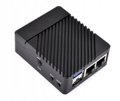 Base Board Gigabit Ethernet Enclosure for Raspberry Pi Compute Module 5 CM5 Manufacturer WaveShare
