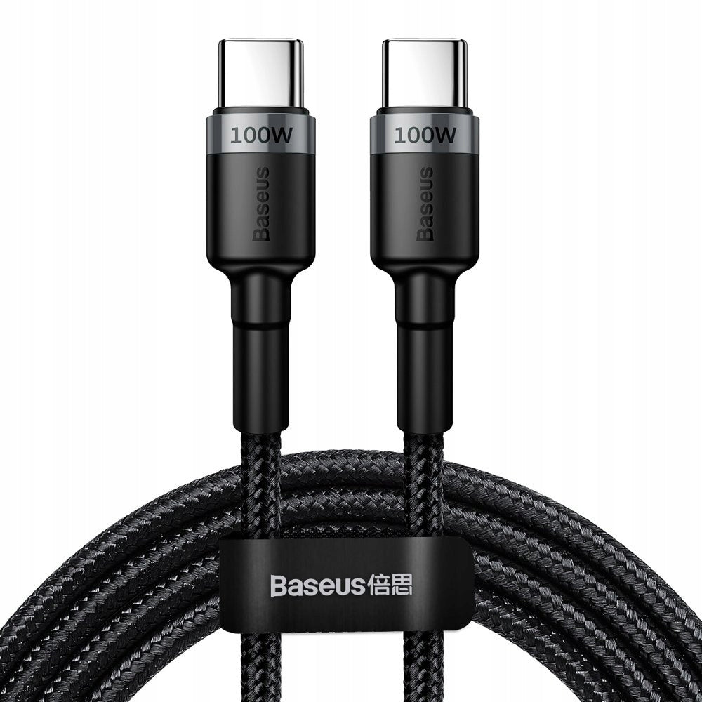 Baseus CATKLF-ALG1 USB-C Cable - USB-C PD QC 100W 5A 2m - Grey
