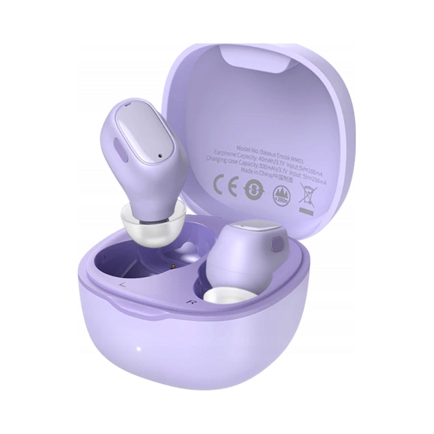Baseus bowie WM01 PURPLE BT V5.3 wireless in-ear headphones