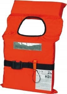 Basic, life jacket 100N for adults ISO 12402-4 standard