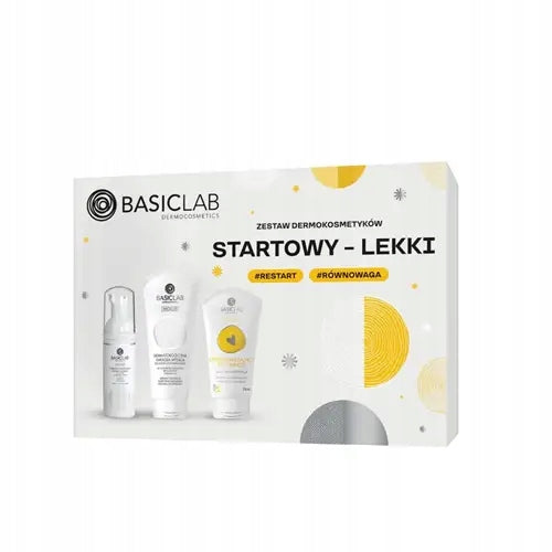 BasicLab Starter Kit Light Foam 50 ml+Emulsion 100 ml+Light Cream 75 ml