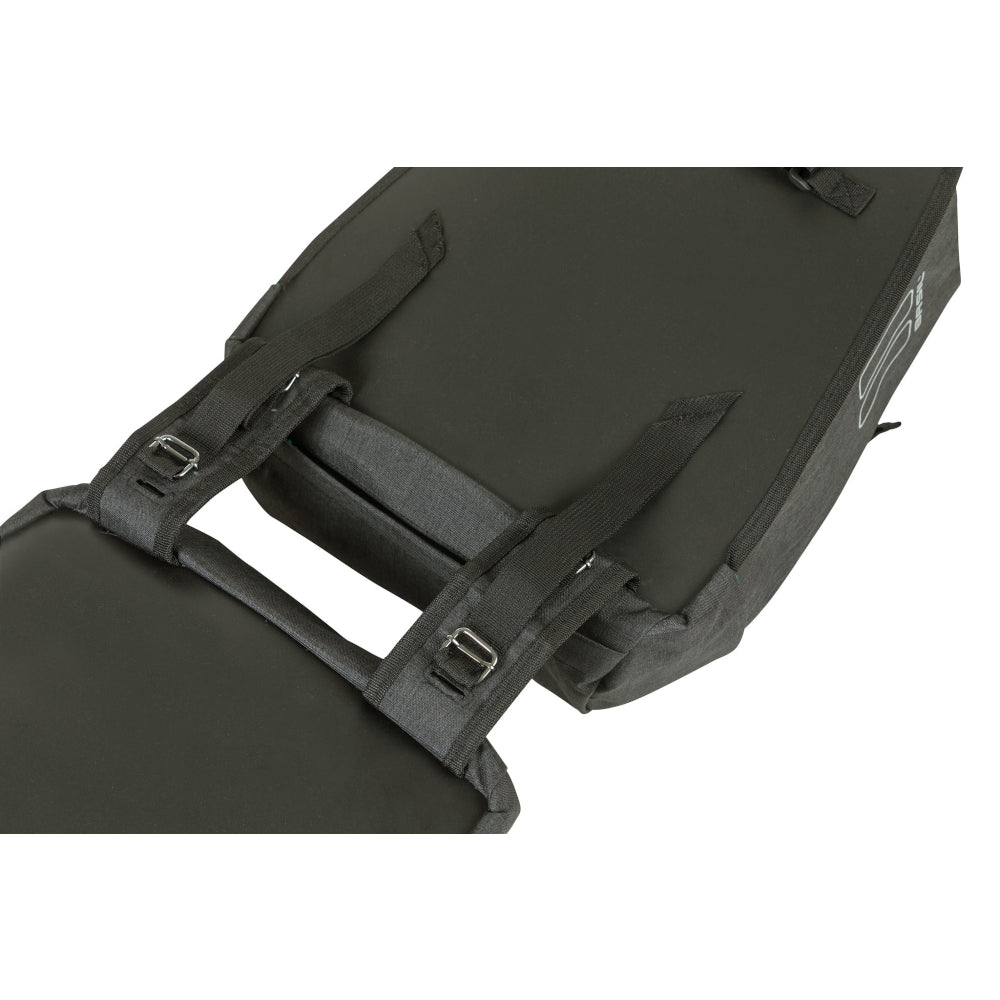 Basil Discovery 365D UBS Double Bags for Luggage Rack 18 l Black Capacity 18 l