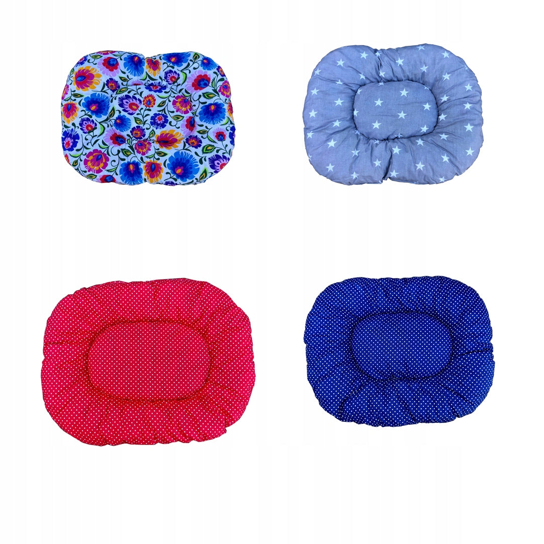 Basket wicker transporter for dog cat + pillow EAN (GTIN) 4011905028712