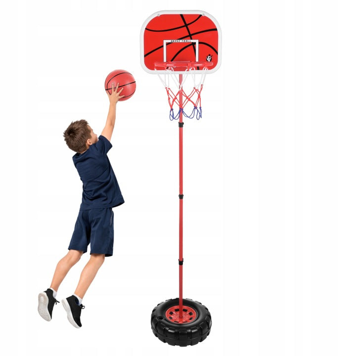 Basketball Basket Basketball Board Adjustable Set with Ball Kid's age 3+ years