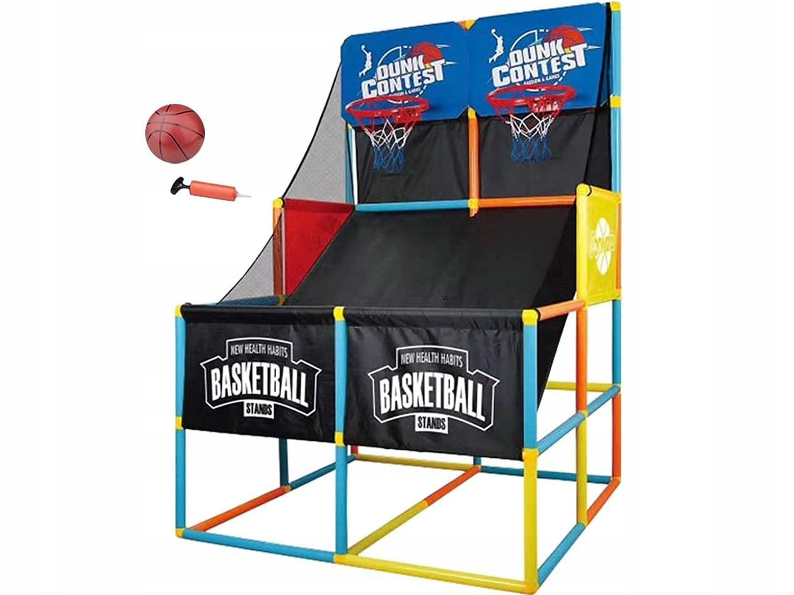Basketball Set for Two Children to Play Ball Basket Pump Manufacturer code ZB-G0754-900B