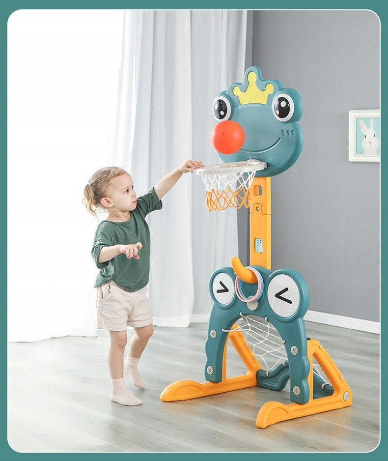 Basketball basket with goal, square toys for children Kind plastic