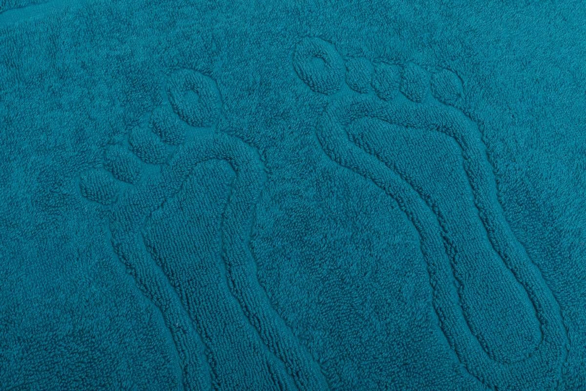 Bath Towel Bathroom Foot 50x70cm Cotton Blue Hotel EAN (GTIN) 5907775523404