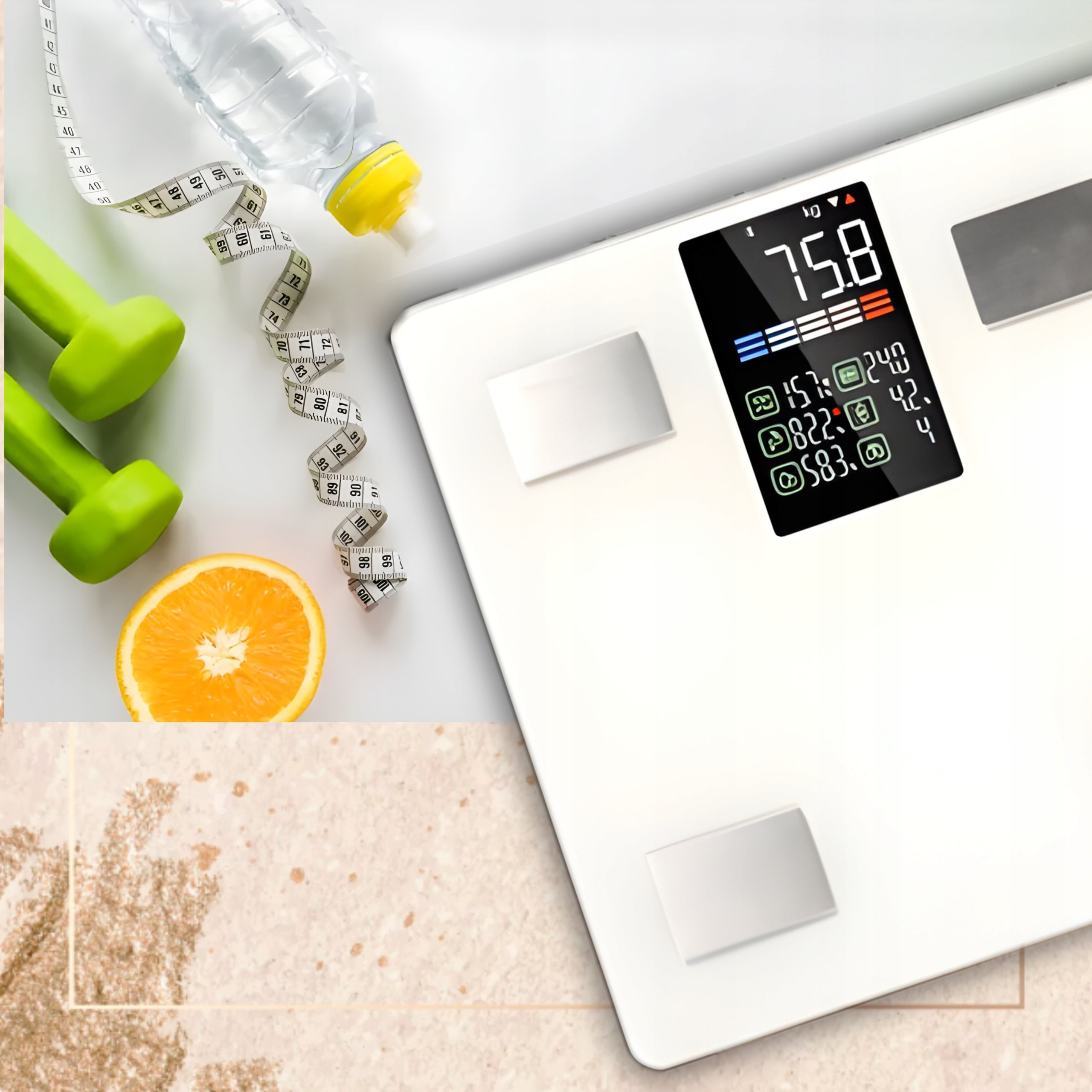 Bathroom Analytical Scale 226kg BMI Electronic Body Analysis White EAN (GTIN) 5904826611684