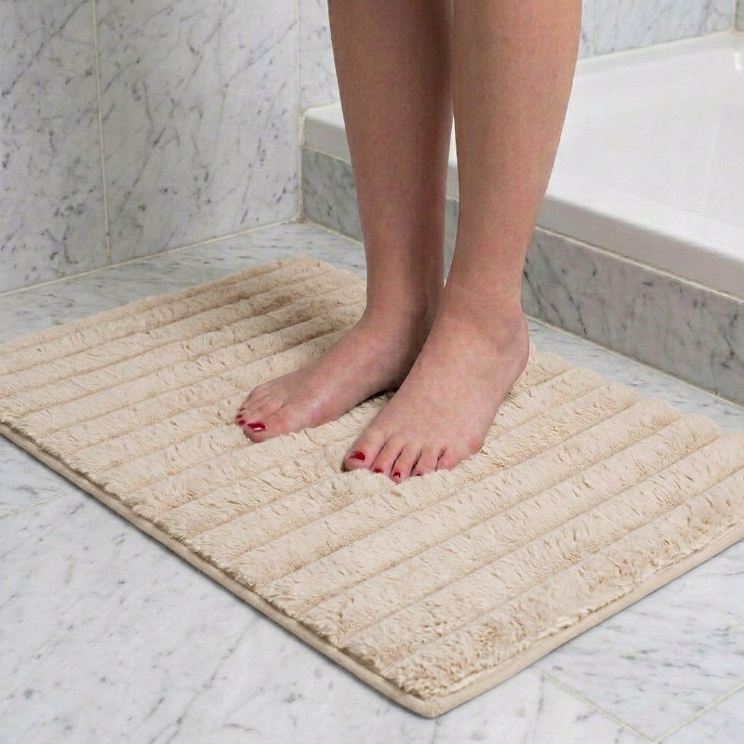 Bathroom Mat Non-Slip Quick-Drying Sidewalk Absorbent Rug 40x60 Thickness 2 mm