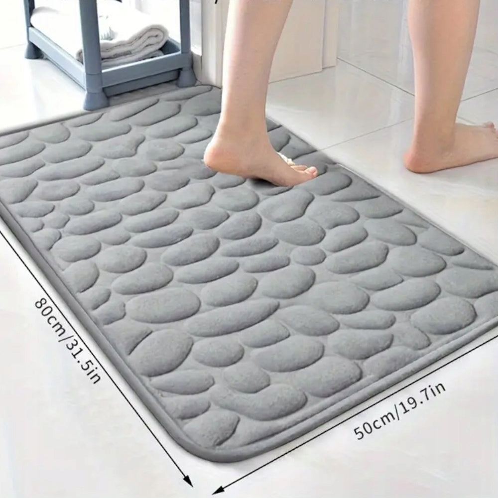 Bathroom Mat Rug for Bathroom SOFT Bathroom Sidewalk QUICK DRYING Shape rectangle