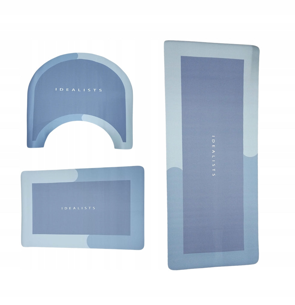 Bathroom Mat Set of 3 Bathroom Rugs BATHROOM MATS 3 Pack Brand DIKOM