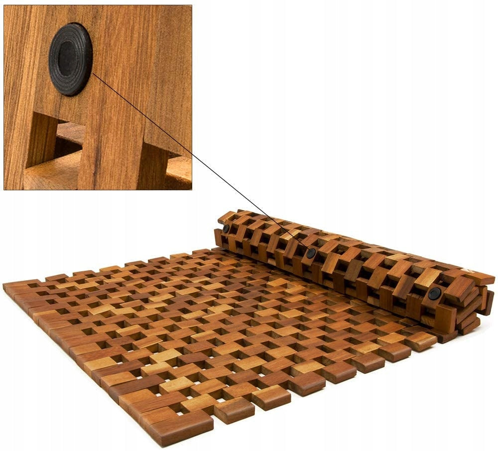 Bathroom Mat Wooden Acacia EAN (GTIN) 4250525308693