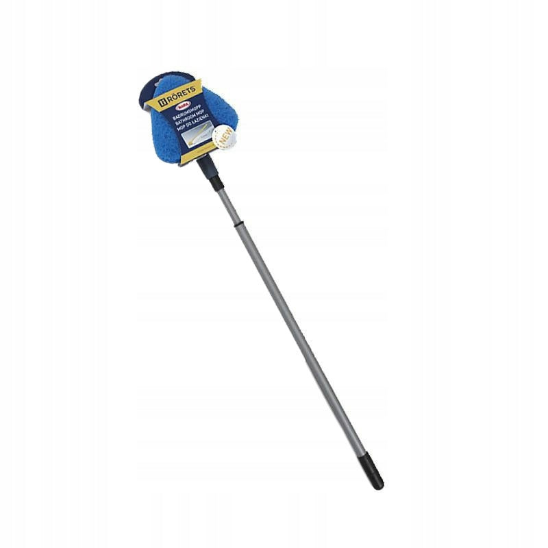 Bathroom Mop with Telescopic Tile Bar, Removes Sediment, Rough