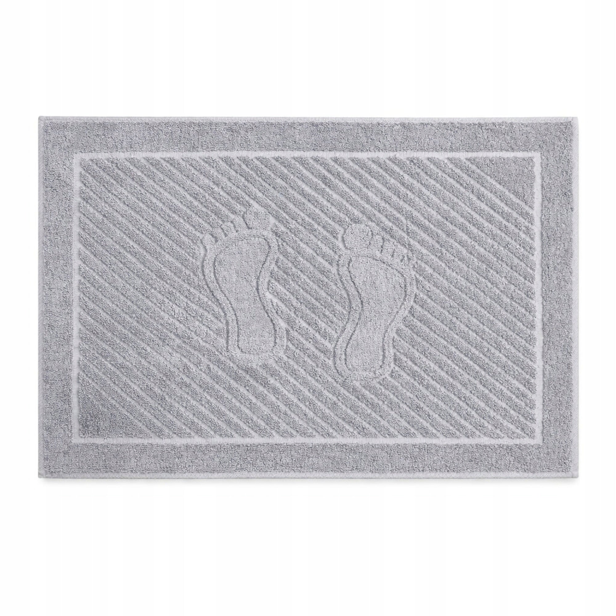 Bathroom Rug 50x70 100 Cotton 650g Towel Foot Soft Absorbent SPA Manufacturer code Dywanik Łazienkowy 50x70 cm, Hellgrau