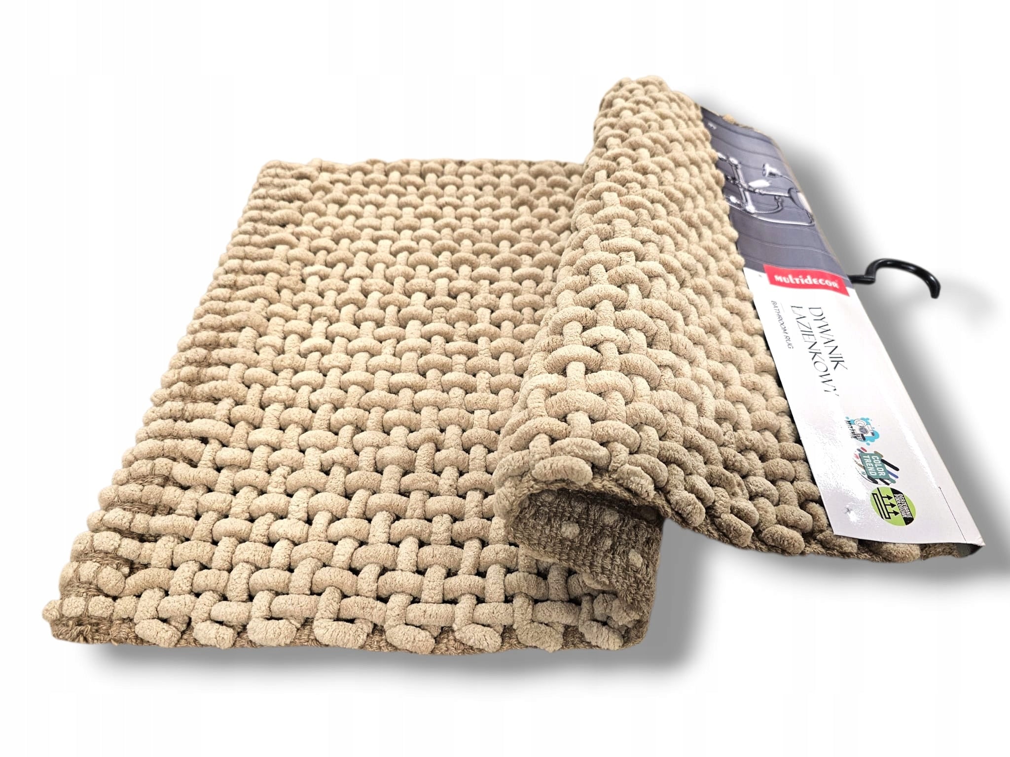 Bathroom Rug 60x100 Beige Rug For Bathroom Toilet Non-Slip