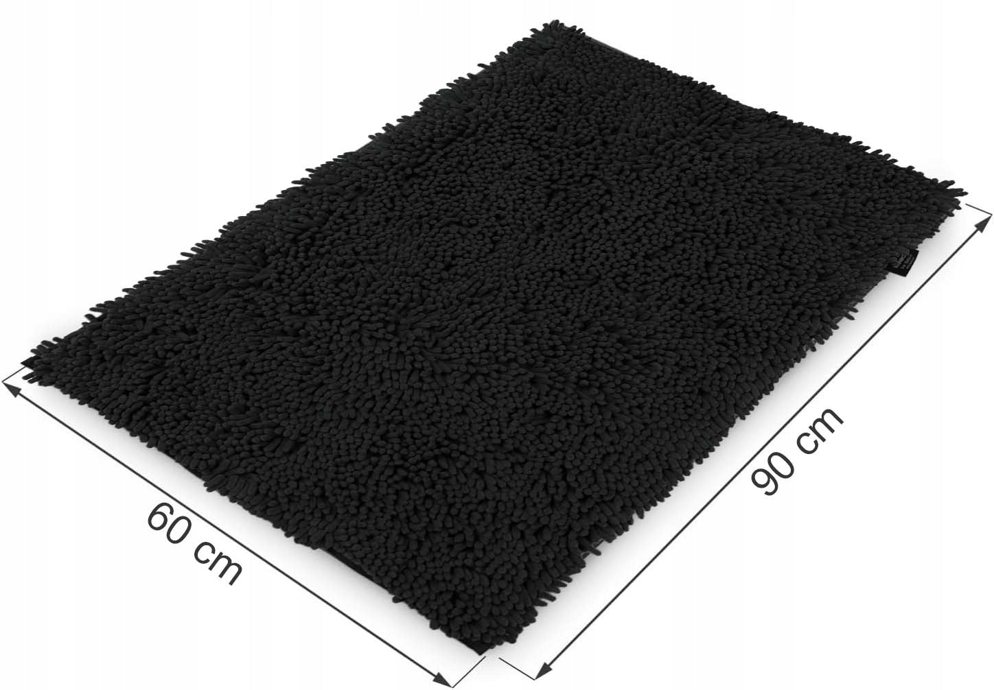 Bathroom Rug Absorbent for Laundry Non-Slip Mat 60X90cm Product width 60 cm