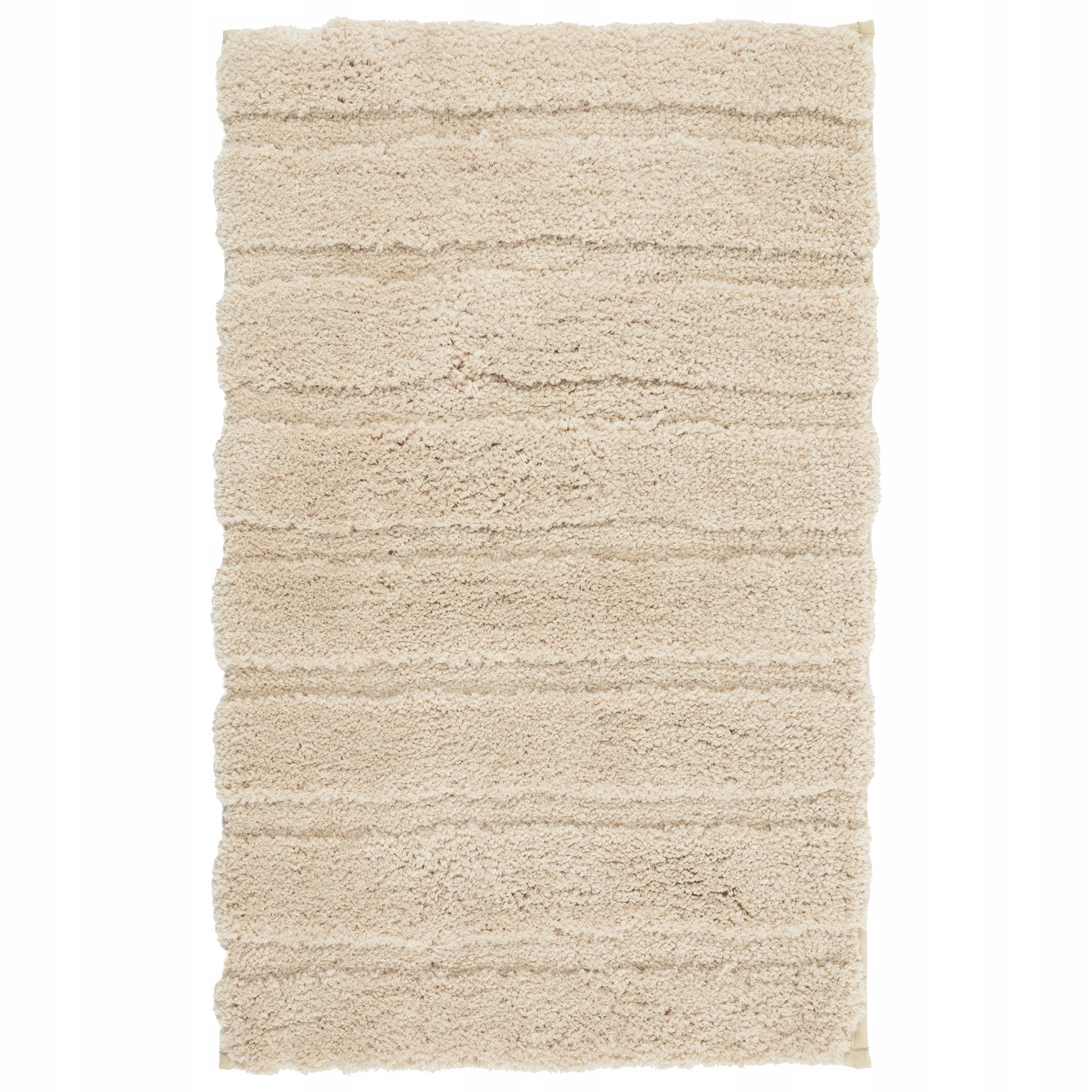 Bathroom Rug Anti-Slip Beige 60x90cm Super Soft Fluffy Nice Packaging status original