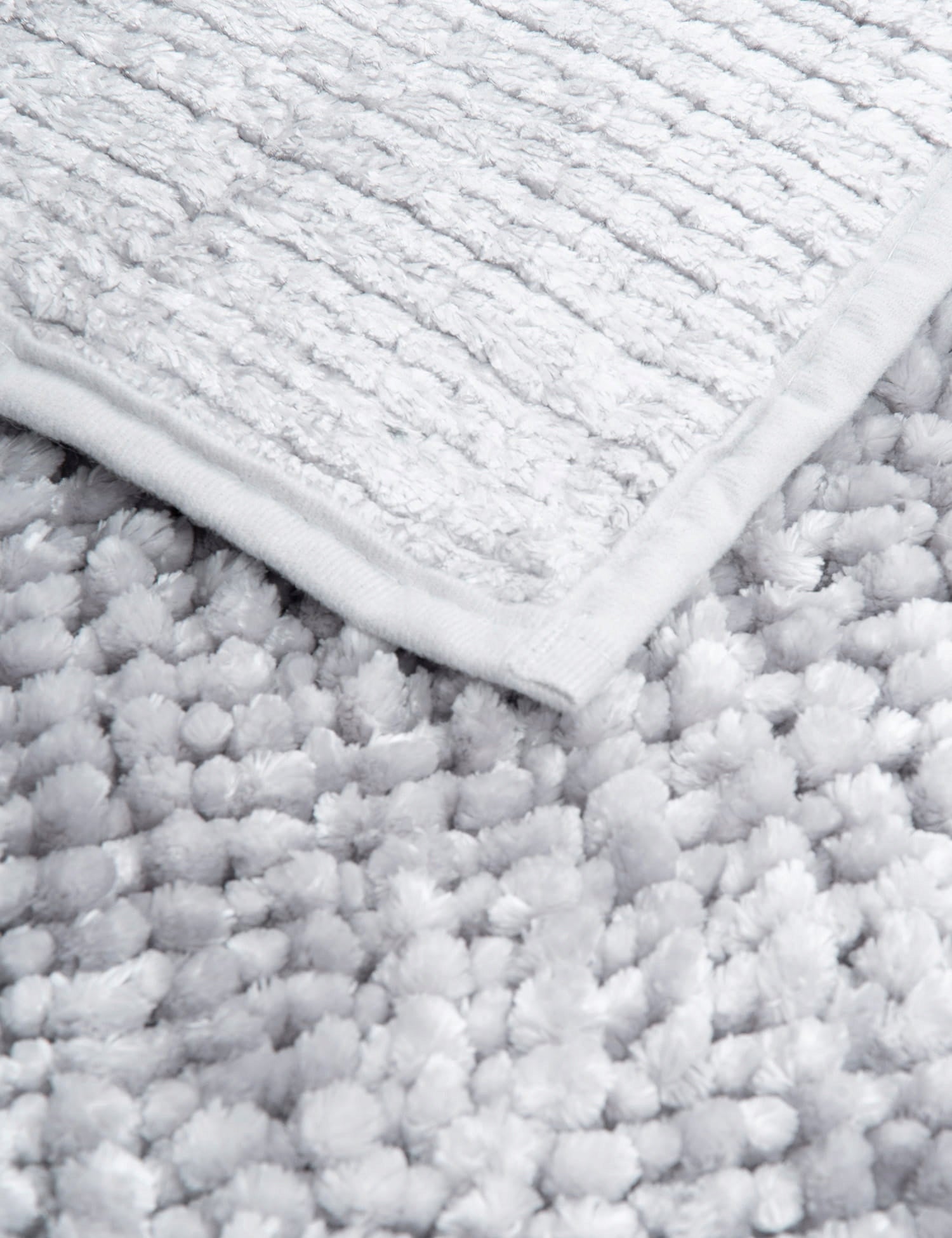 Bathroom Rug BATHROOM MAT 40x60 SOFT THICK Chenille gray Material polyester