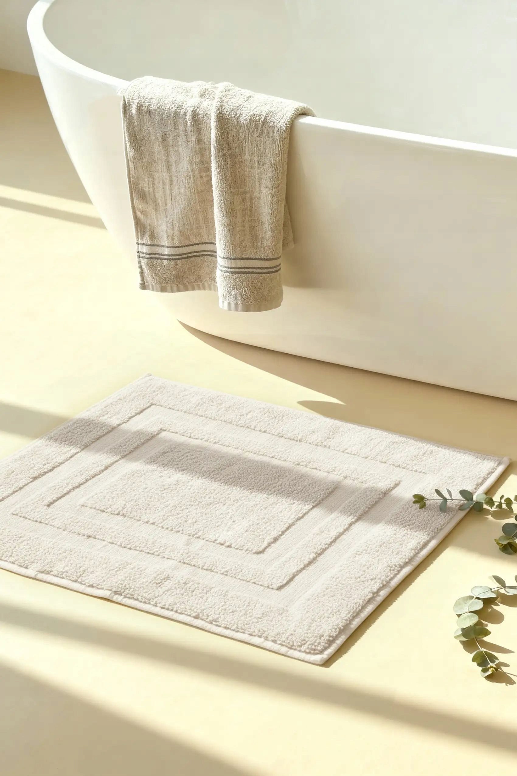 Bathroom Rug Cotton Ravo 50x70 Cream Manufacturer code RAVO-krem