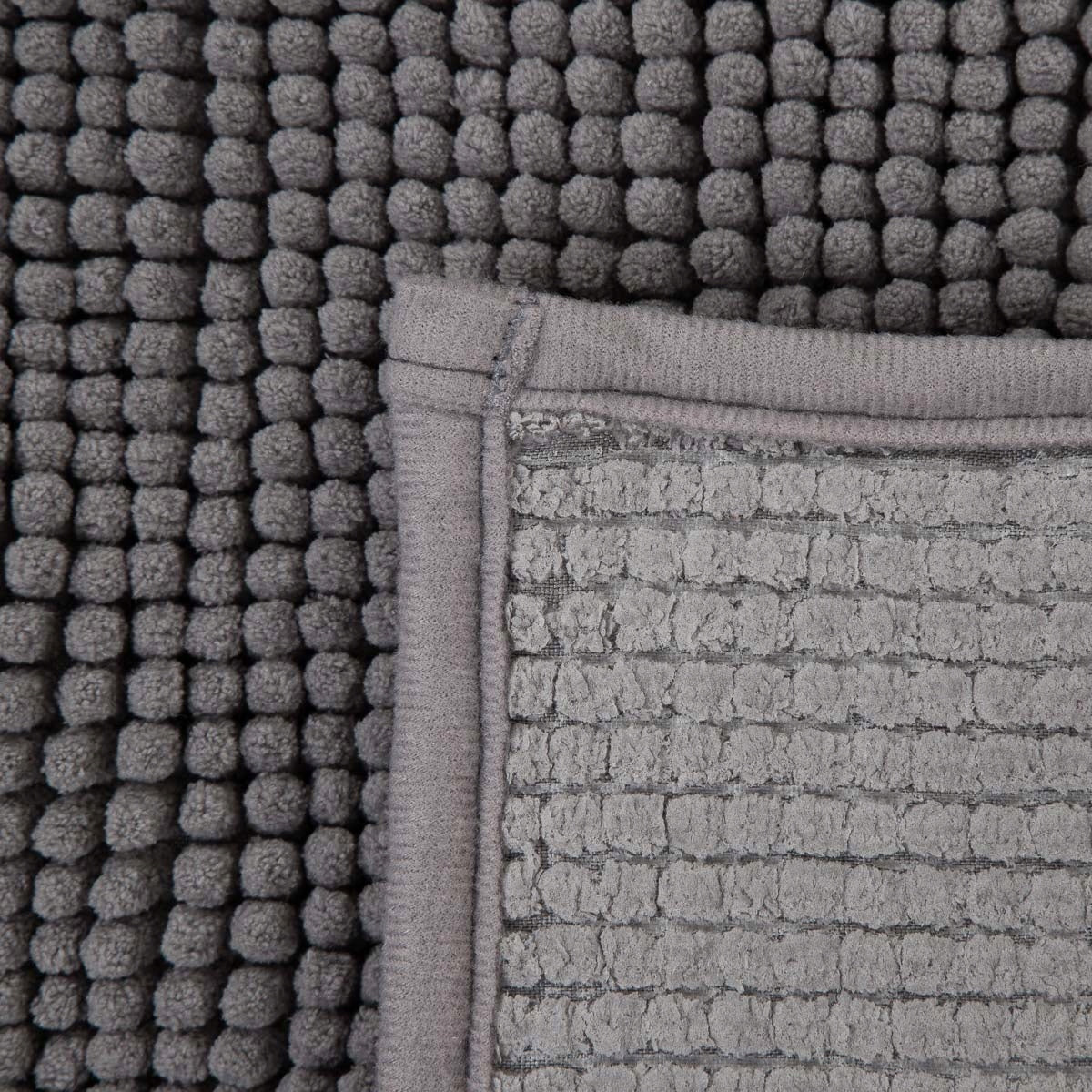 Bathroom Rug JON Grey Non-slip 50x70 cm HOMLA Length 70 cm