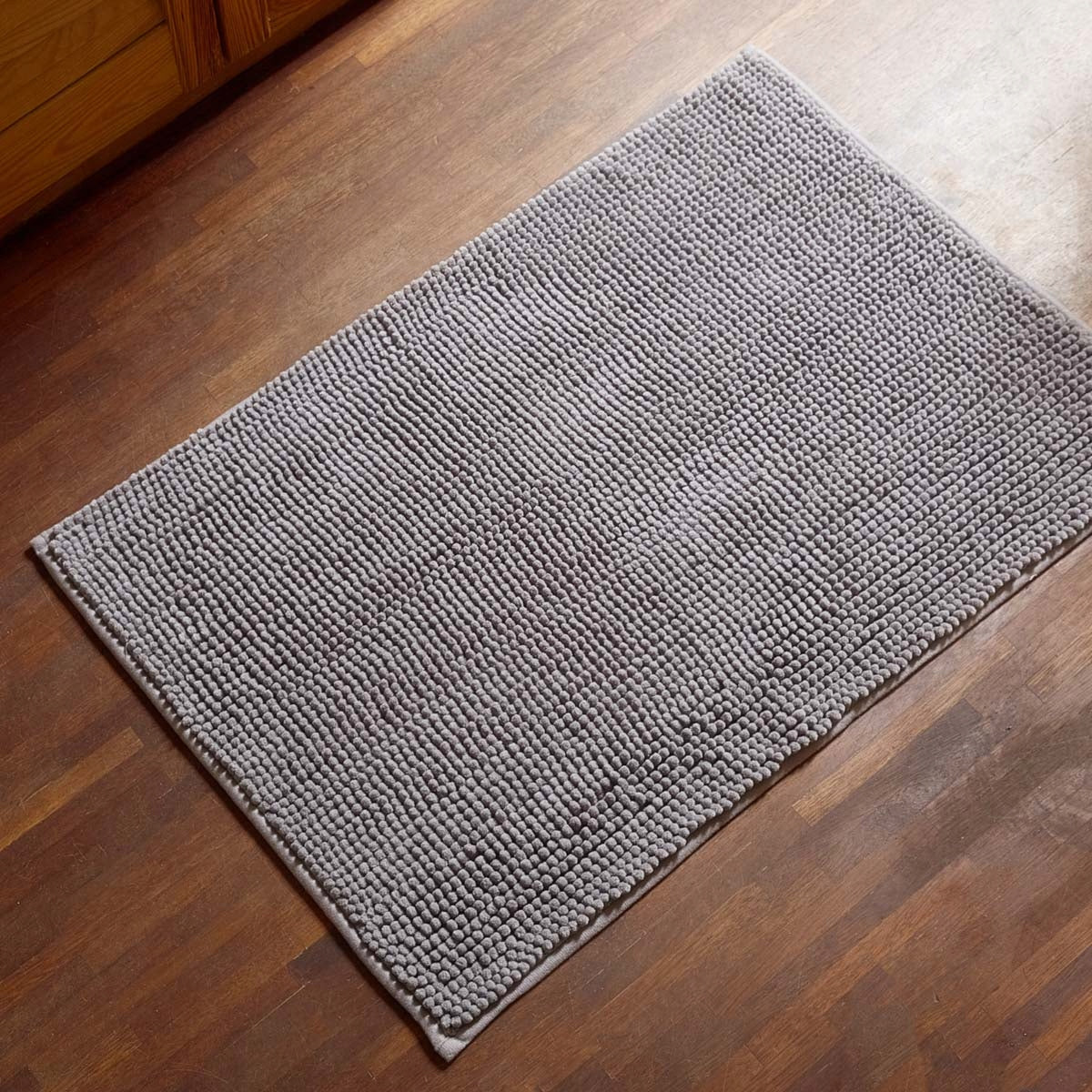 Bathroom Rug JON Grey Non-slip 50x70 cm HOMLA Packaging status original