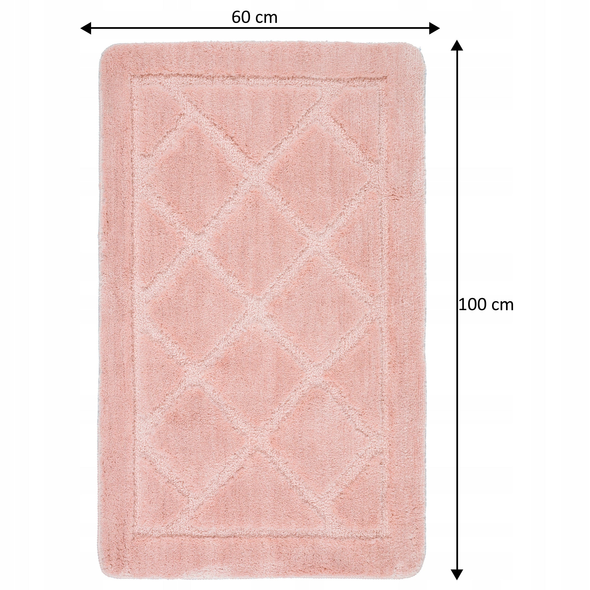 Bathroom Rug Large 60x100 Soft Fluffy Soft Anti Slip For Laundry Packaging status original